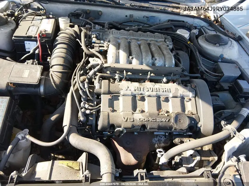 1994 Mitsubishi 3000 Gt Sl VIN: JA3AM64J9RY034885 Lot: 45487079