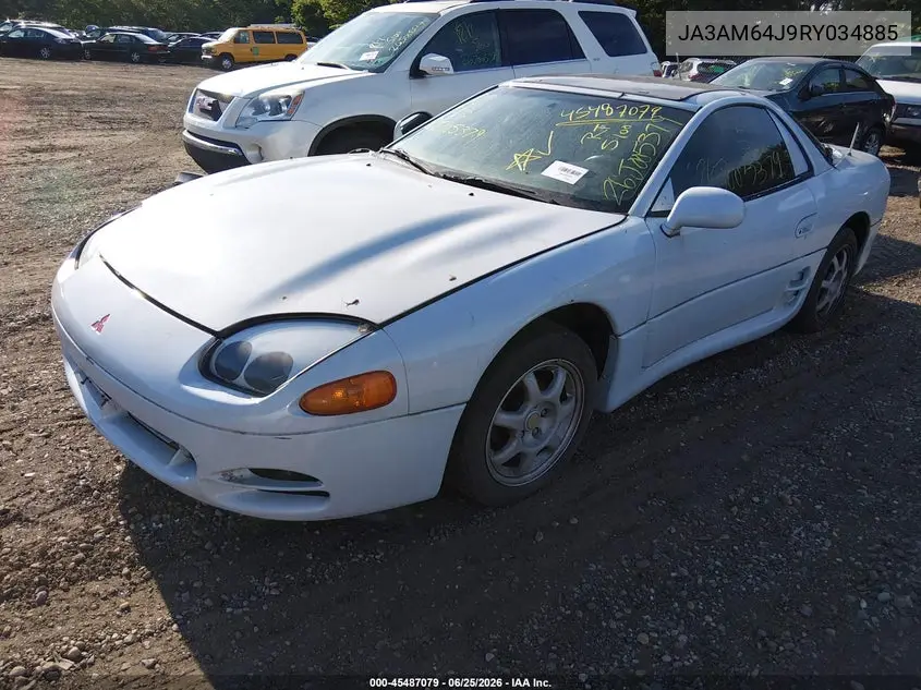 1994 Mitsubishi 3000 Gt Sl VIN: JA3AM64J9RY034885 Lot: 45487079