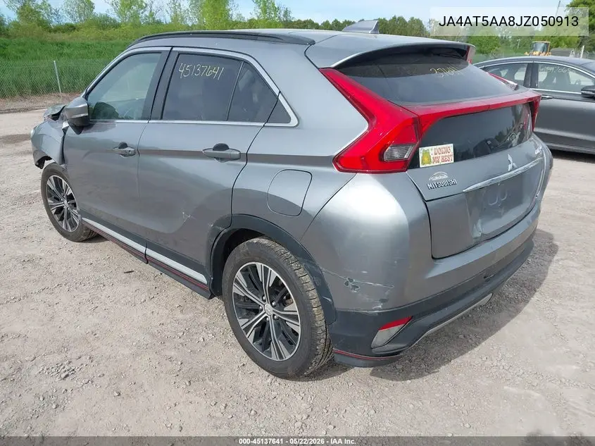 2018 Mitsubishi Eclipse Cross Sel VIN: JA4AT5AA8JZ050913 Lot: 45137641