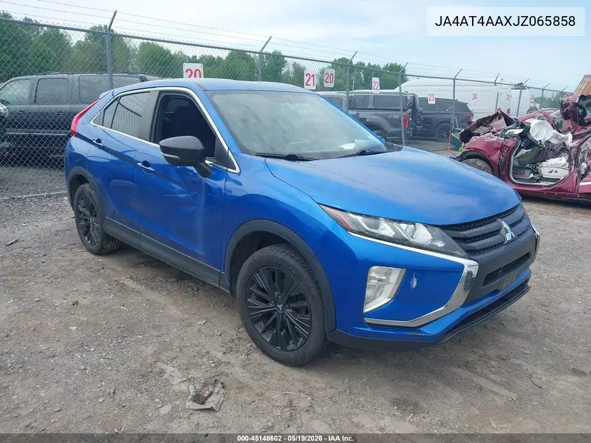 2018 Mitsubishi Eclipse Cross Le VIN: JA4AT4AAXJZ065858 Lot: 45148602