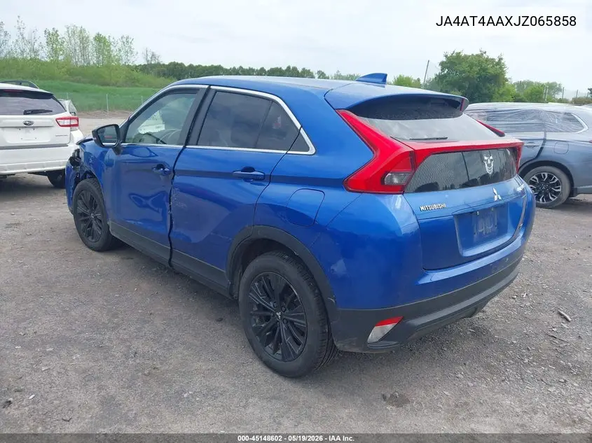2018 Mitsubishi Eclipse Cross Le VIN: JA4AT4AAXJZ065858 Lot: 45148602