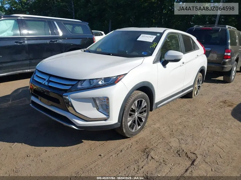 2018 Mitsubishi Eclipse Cross Se VIN: JA4AT5AA8JZ064598 Lot: 45251264