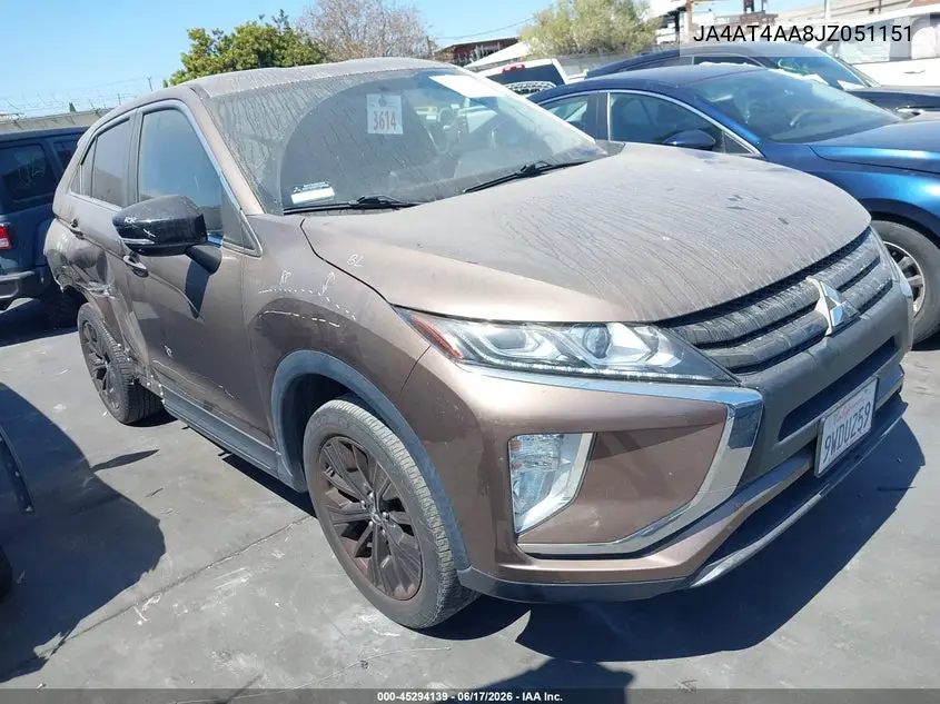 2018 Mitsubishi Eclipse Cross Le VIN: JA4AT4AA8JZ051151 Lot: 45294139