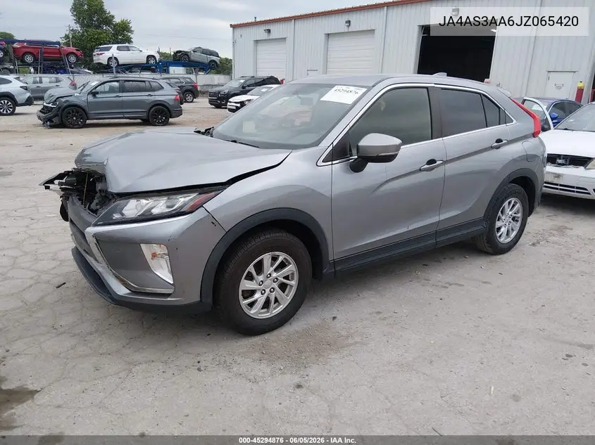 2018 Mitsubishi Eclipse Cross Es VIN: JA4AS3AA6JZ065420 Lot: 45294876