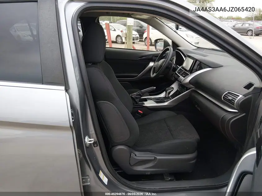 2018 Mitsubishi Eclipse Cross Es VIN: JA4AS3AA6JZ065420 Lot: 45294876