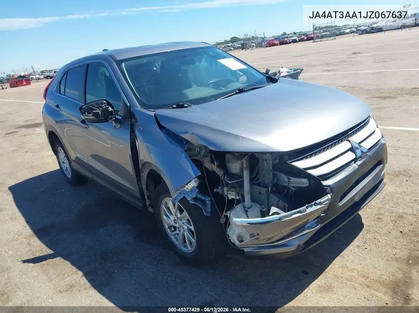 2018 Mitsubishi Eclipse Cross Es VIN: JA4AT3AA1JZ067637 Lot: 45377429