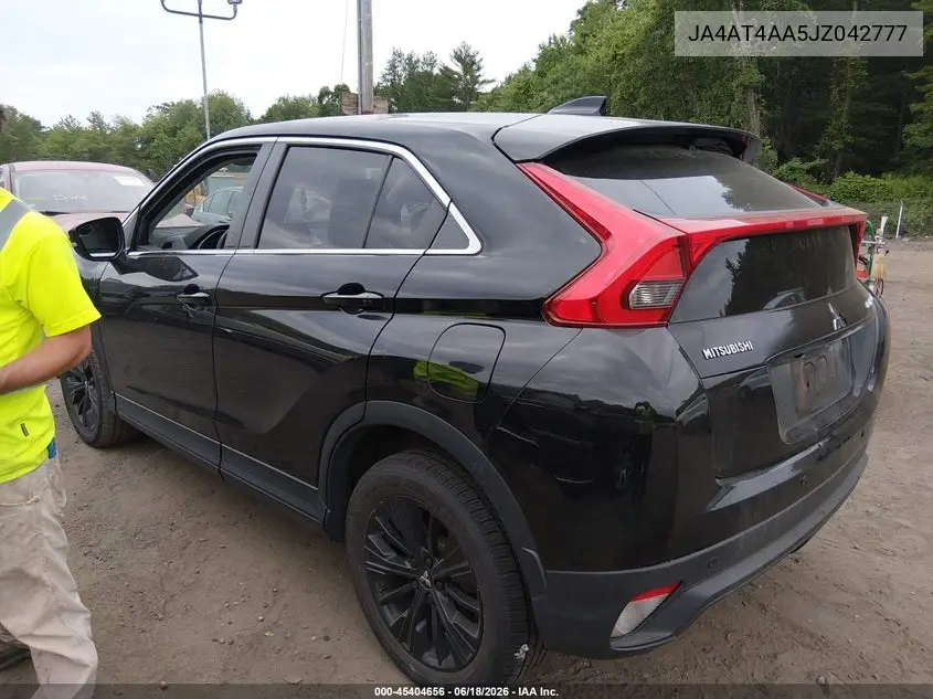 2018 Mitsubishi Eclipse Cross Le VIN: JA4AT4AA5JZ042777 Lot: 45404656