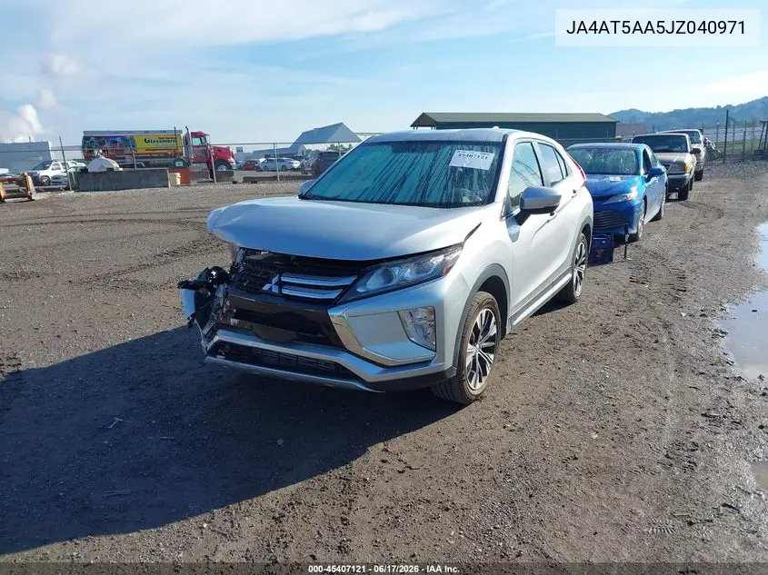 2018 Mitsubishi Eclipse Cross Se VIN: JA4AT5AA5JZ040971 Lot: 45407121