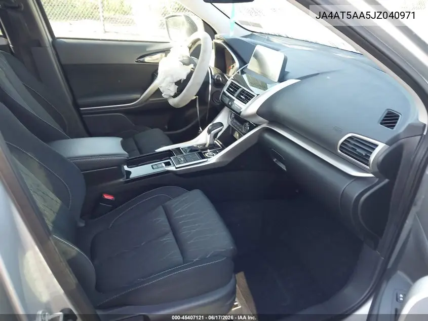 2018 Mitsubishi Eclipse Cross Se VIN: JA4AT5AA5JZ040971 Lot: 45407121