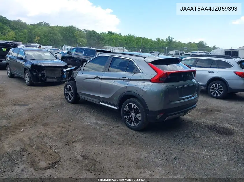 2018 Mitsubishi Eclipse Cross Sel VIN: JA4AT5AA4JZ069393 Lot: 45409747