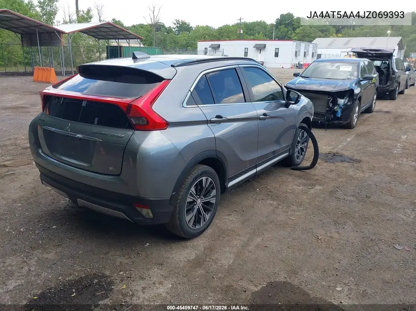2018 Mitsubishi Eclipse Cross Sel VIN: JA4AT5AA4JZ069393 Lot: 45409747