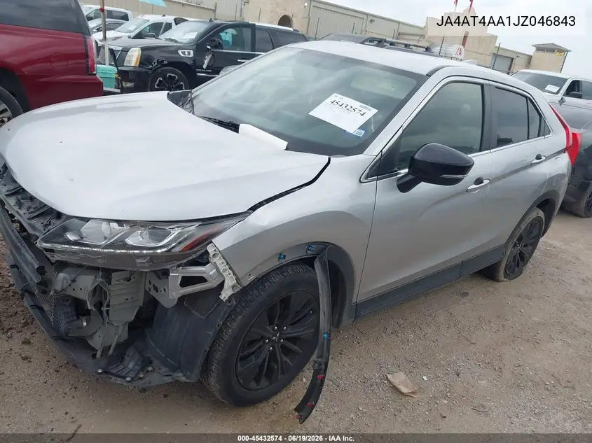 2018 Mitsubishi Eclipse Cross Le VIN: JA4AT4AA1JZ046843 Lot: 45432574
