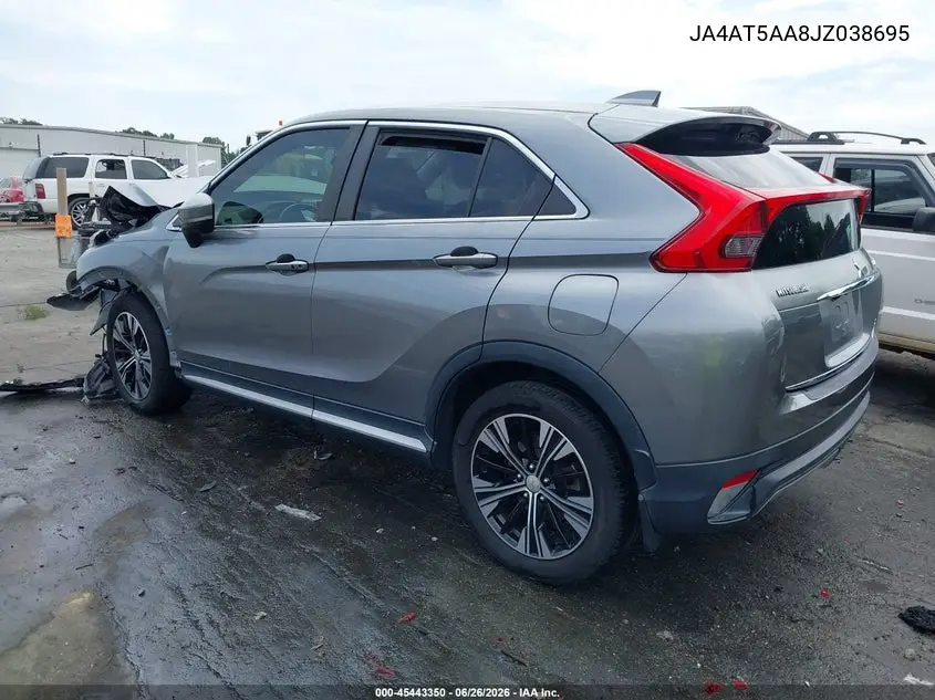 2018 Mitsubishi Eclipse Cross Se VIN: JA4AT5AA8JZ038695 Lot: 45443350