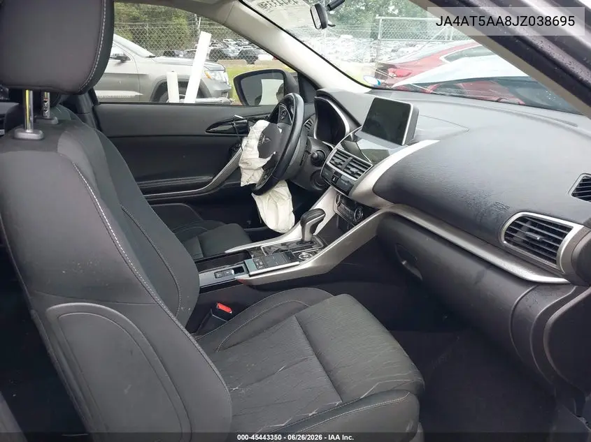2018 Mitsubishi Eclipse Cross Se VIN: JA4AT5AA8JZ038695 Lot: 45443350