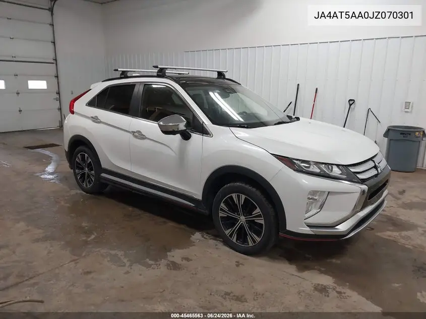 2018 Mitsubishi Eclipse Cross Se/Sel VIN: JA4AT5AA0JZ070301 Lot: 45465563