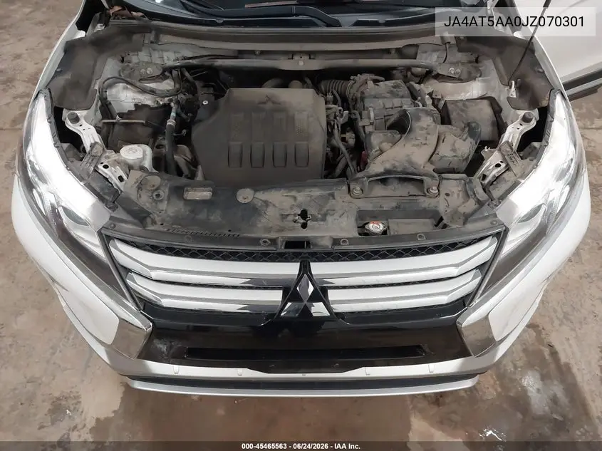 2018 Mitsubishi Eclipse Cross Se/Sel VIN: JA4AT5AA0JZ070301 Lot: 45465563