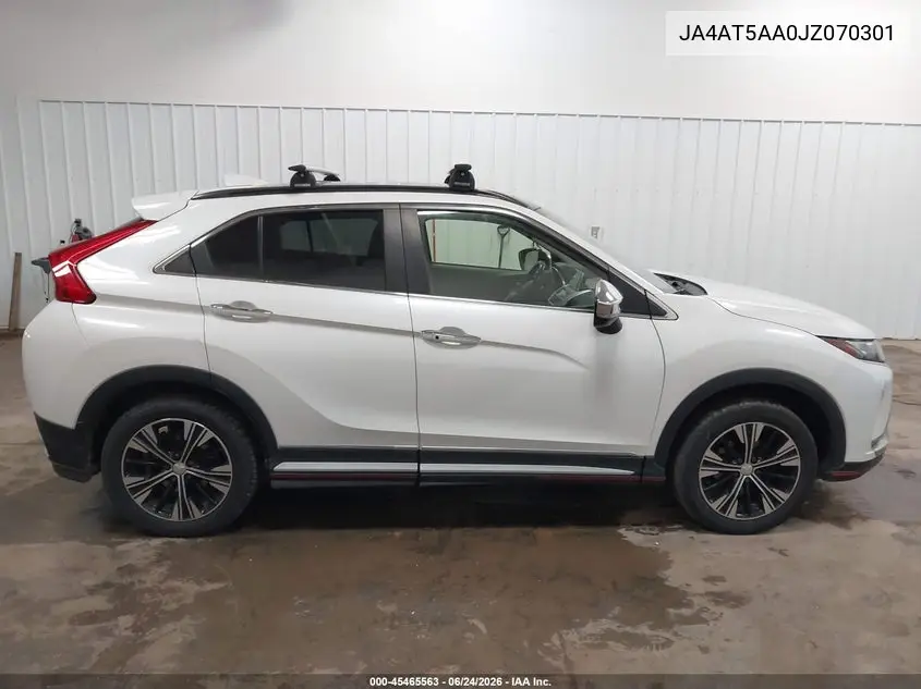 2018 Mitsubishi Eclipse Cross Se/Sel VIN: JA4AT5AA0JZ070301 Lot: 45465563
