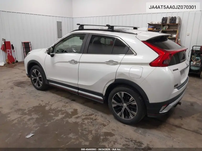 2018 Mitsubishi Eclipse Cross Se/Sel VIN: JA4AT5AA0JZ070301 Lot: 45465563