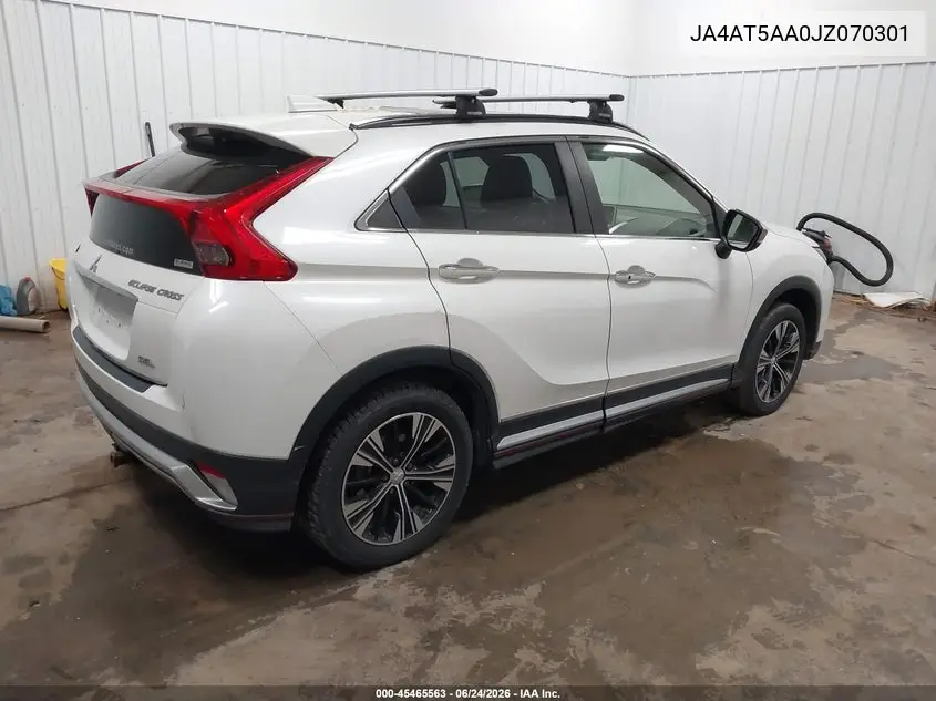 2018 Mitsubishi Eclipse Cross Se/Sel VIN: JA4AT5AA0JZ070301 Lot: 45465563