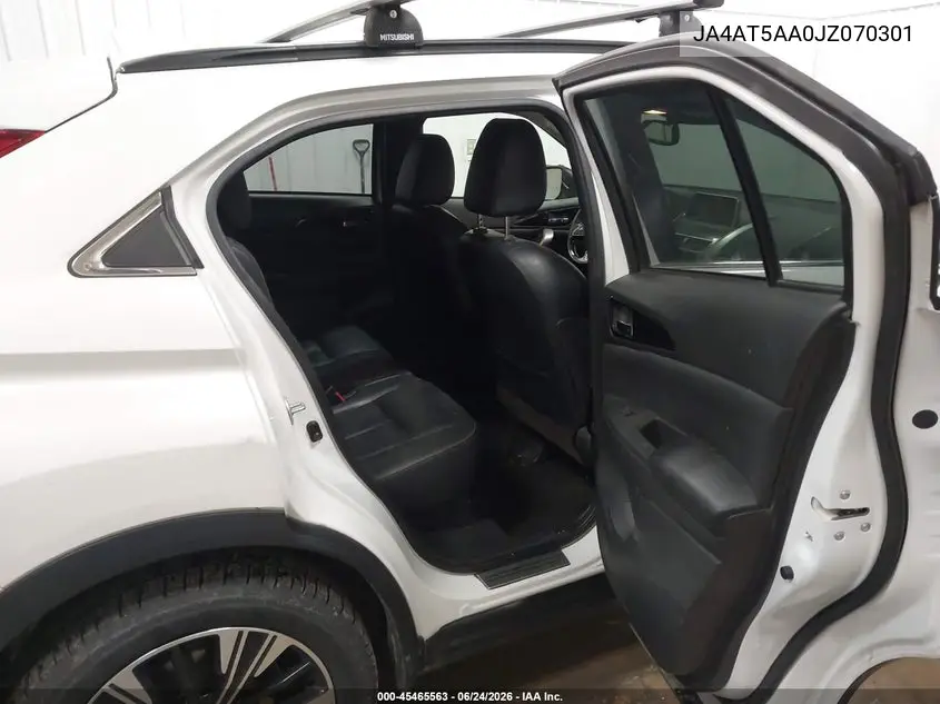 2018 Mitsubishi Eclipse Cross Se/Sel VIN: JA4AT5AA0JZ070301 Lot: 45465563