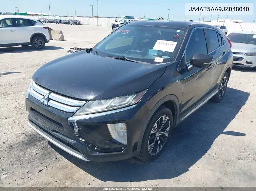 2018 Mitsubishi Eclipse Cross Sel VIN: JA4AT5AA9JZ048040 Lot: 45521358