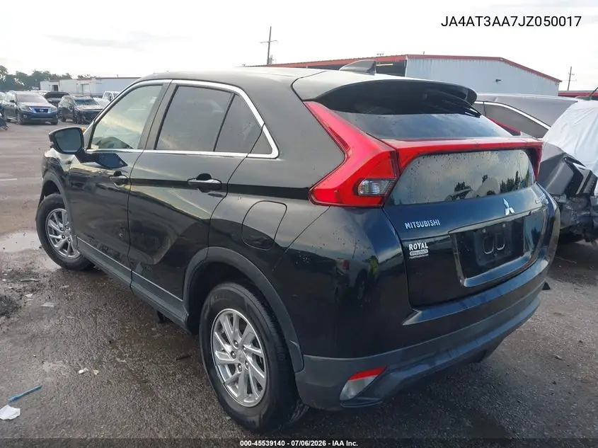 2018 Mitsubishi Eclipse Cross Es VIN: JA4AT3AA7JZ050017 Lot: 45539140
