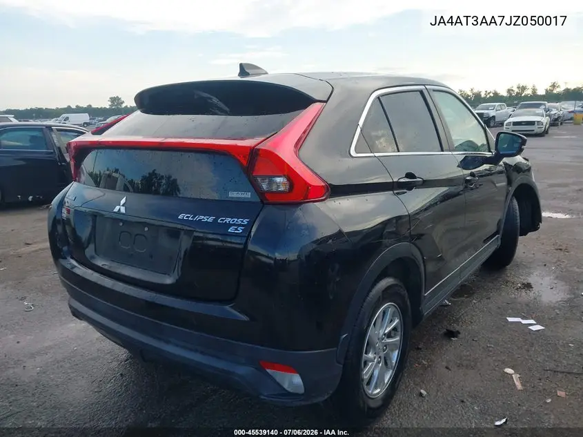 2018 Mitsubishi Eclipse Cross Es VIN: JA4AT3AA7JZ050017 Lot: 45539140