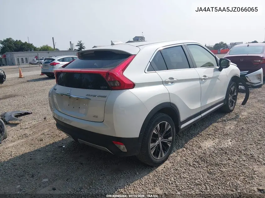 2018 Mitsubishi Eclipse Cross Se VIN: JA4AT5AA5JZ066065 Lot: 45595444