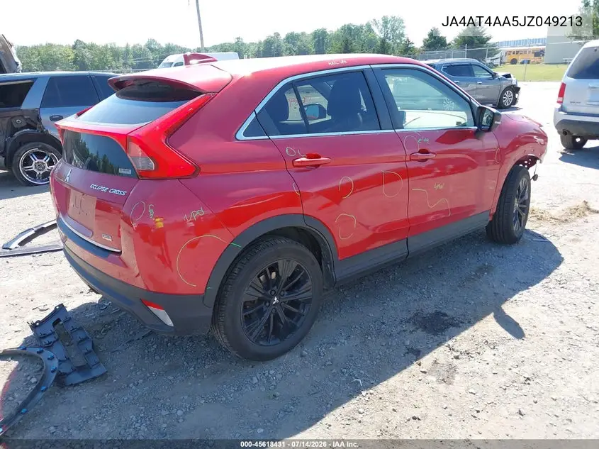 2018 Mitsubishi Eclipse Cross Le VIN: JA4AT4AA5JZ049213 Lot: 45618431