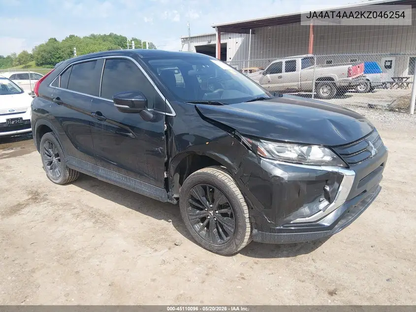 2019 Mitsubishi Eclipse Cross Le/Se/Sp VIN: JA4AT4AA2KZ046254 Lot: 45110096