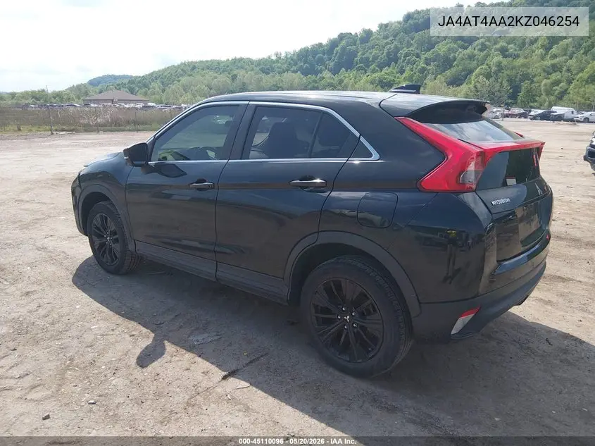 2019 Mitsubishi Eclipse Cross Le/Se/Sp VIN: JA4AT4AA2KZ046254 Lot: 45110096