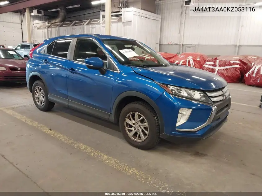 2019 Mitsubishi Eclipse Cross Es VIN: JA4AT3AA0KZ053116 Lot: 45215939