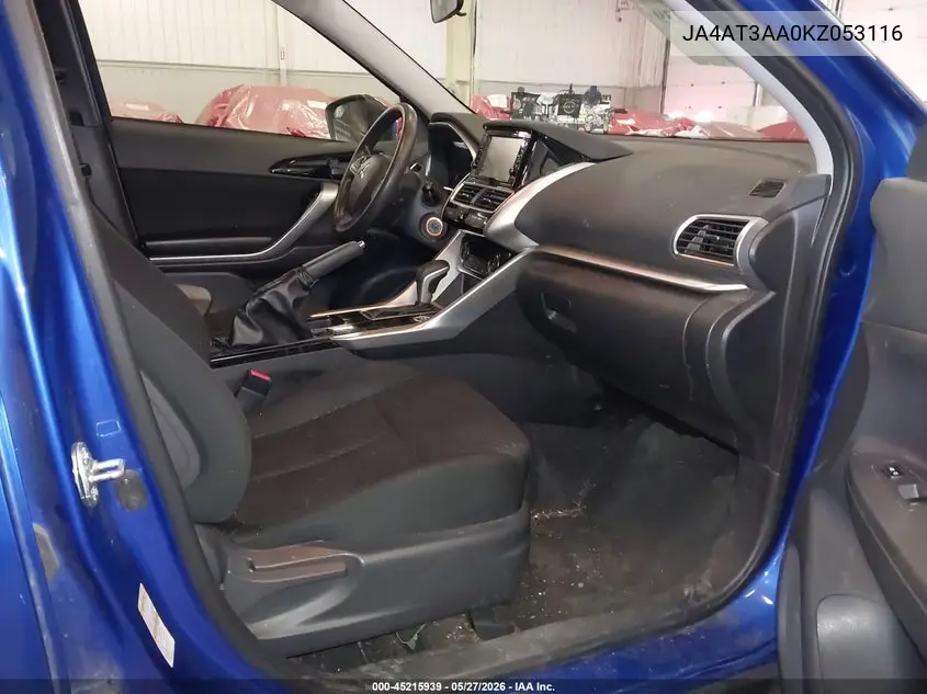 2019 Mitsubishi Eclipse Cross Es VIN: JA4AT3AA0KZ053116 Lot: 45215939