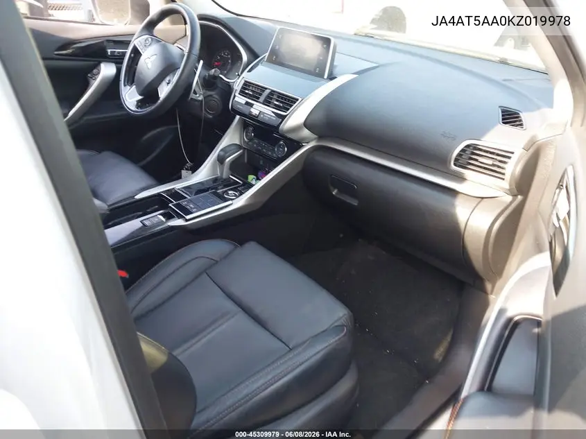 2019 Mitsubishi Eclipse Cross Se/Sel VIN: JA4AT5AA0KZ019978 Lot: 45309979