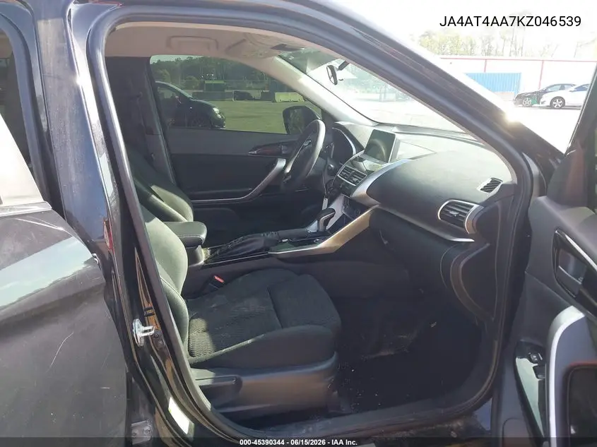 2019 Mitsubishi Eclipse Cross Le VIN: JA4AT4AA7KZ046539 Lot: 45390344