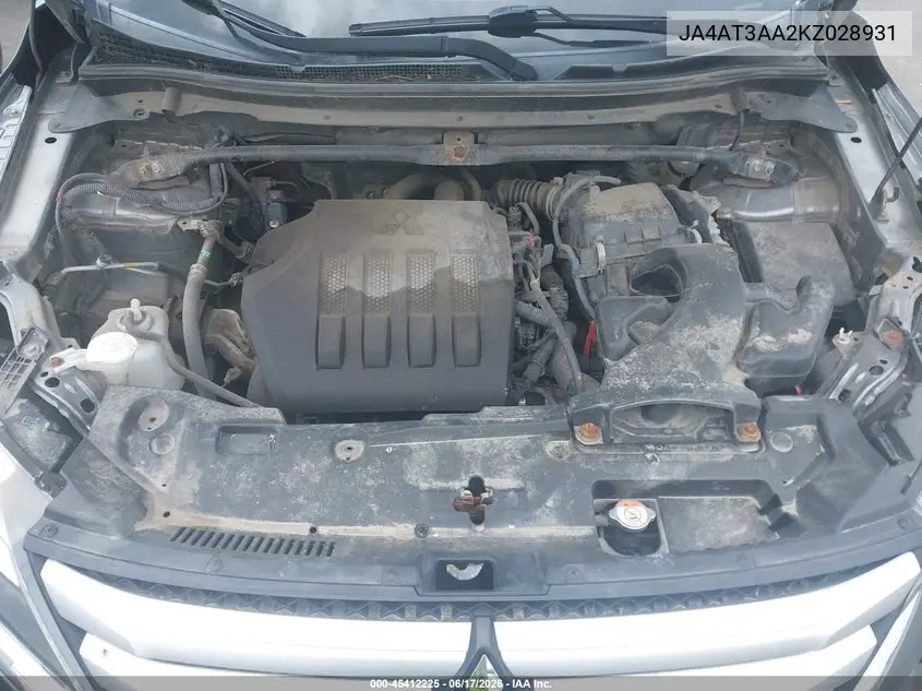 JA4AT3AA2KZ028931 2019 Mitsubishi Eclipse Cross Es
