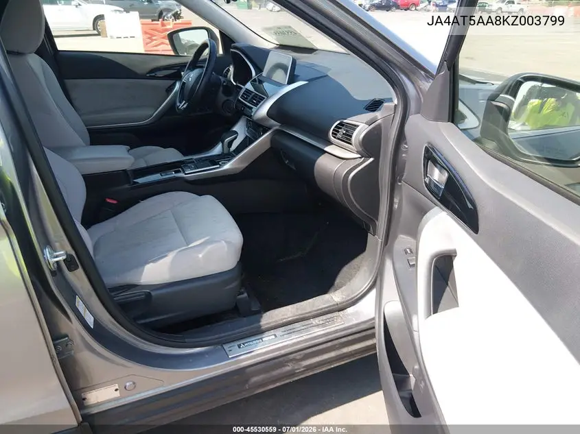 2019 Mitsubishi Eclipse Cross Se VIN: JA4AT5AA8KZ003799 Lot: 45530559