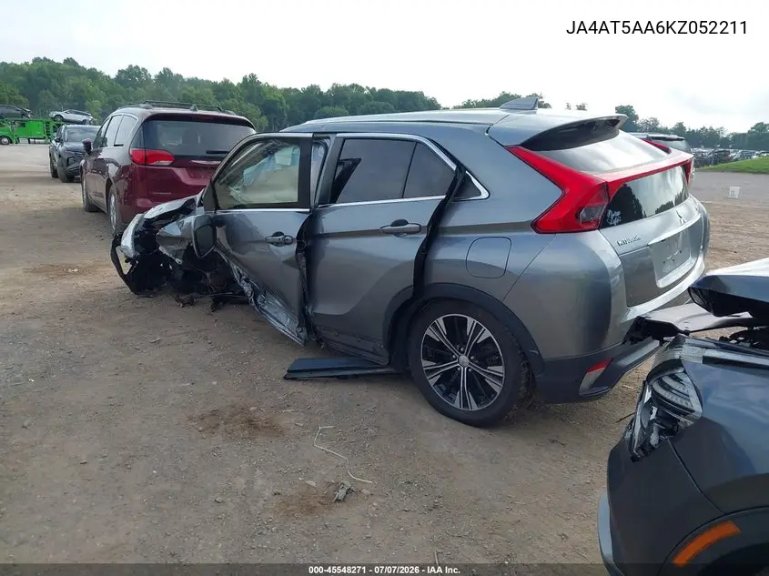 2019 Mitsubishi Eclipse Cross Sel VIN: JA4AT5AA6KZ052211 Lot: 45548271