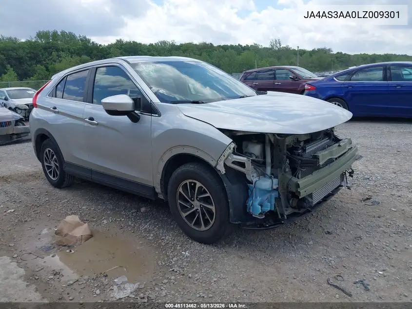 2020 Mitsubishi Eclipse Cross Es 1.5T VIN: JA4AS3AA0LZ009301 Lot: 45113462