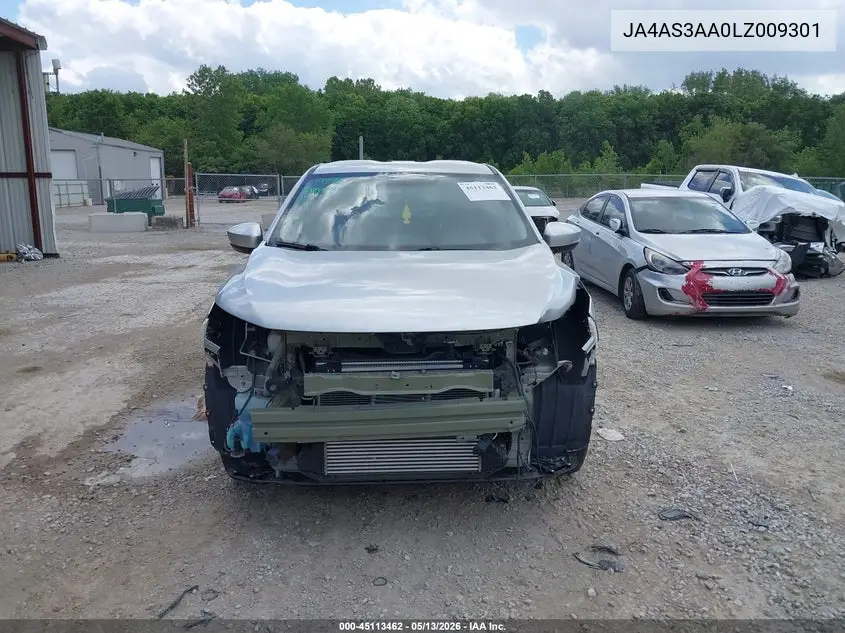 2020 Mitsubishi Eclipse Cross Es 1.5T VIN: JA4AS3AA0LZ009301 Lot: 45113462