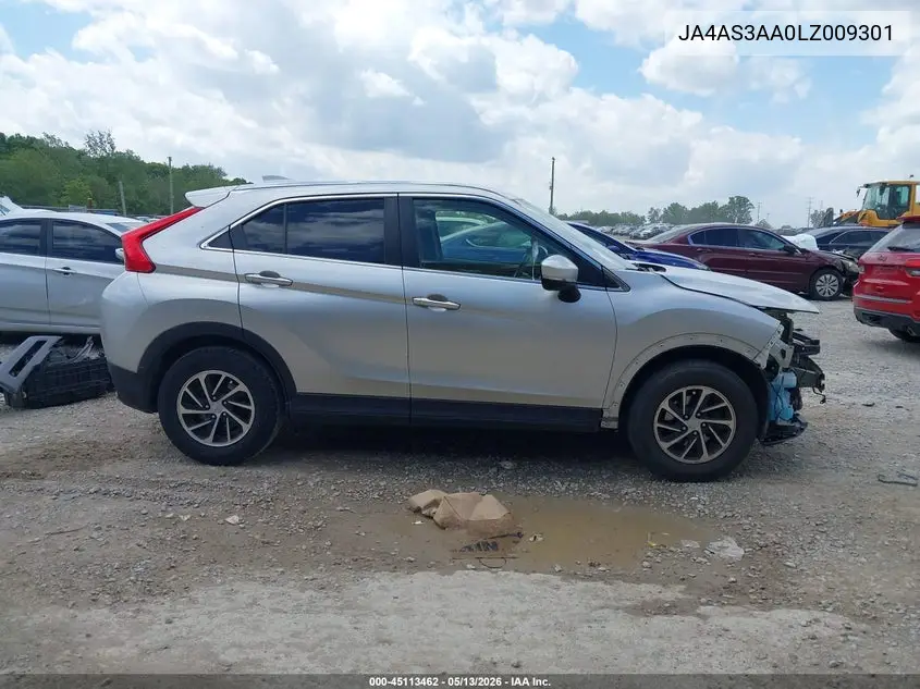 2020 Mitsubishi Eclipse Cross Es 1.5T VIN: JA4AS3AA0LZ009301 Lot: 45113462