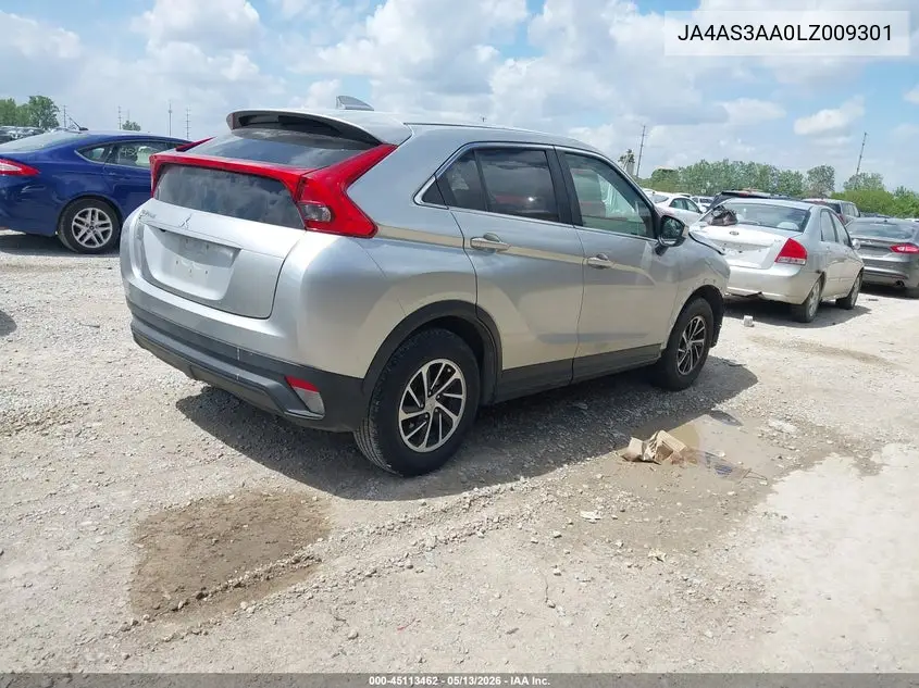 2020 Mitsubishi Eclipse Cross Es 1.5T VIN: JA4AS3AA0LZ009301 Lot: 45113462