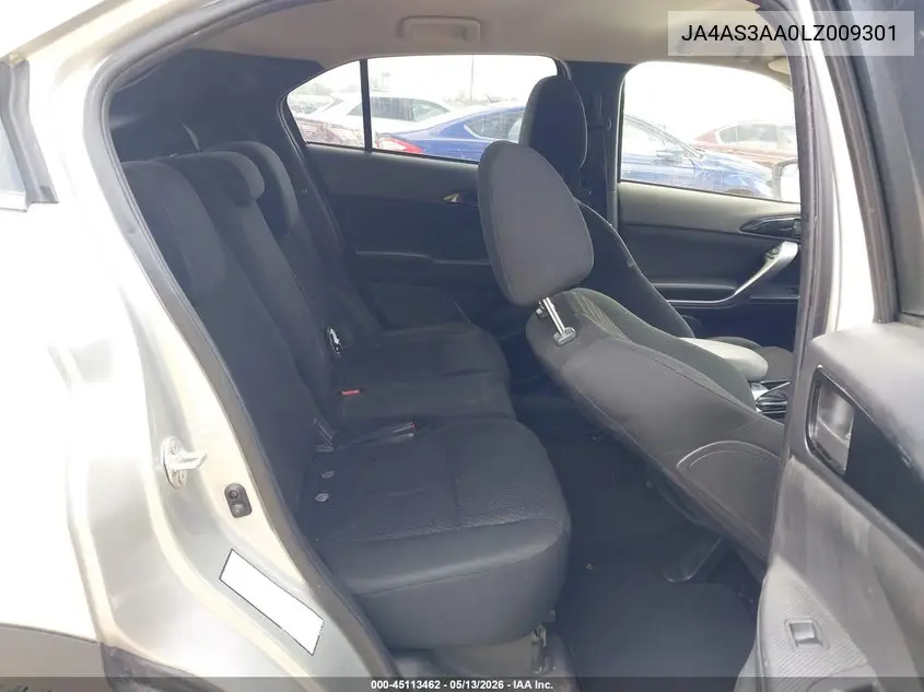 2020 Mitsubishi Eclipse Cross Es 1.5T VIN: JA4AS3AA0LZ009301 Lot: 45113462