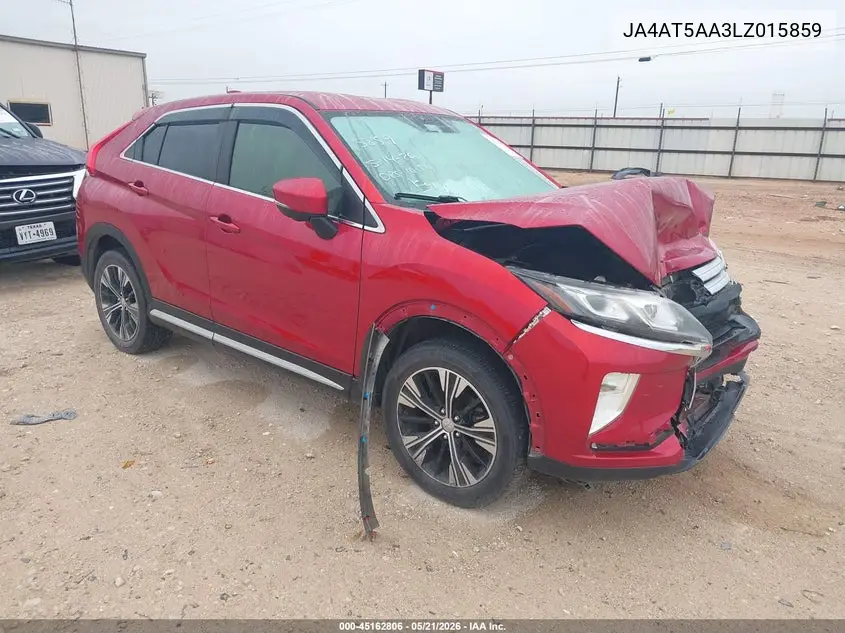 2020 Mitsubishi Eclipse Cross Se 1.5T Awc/Sel 1.5T Awc VIN: JA4AT5AA3LZ015859 Lot: 45162806
