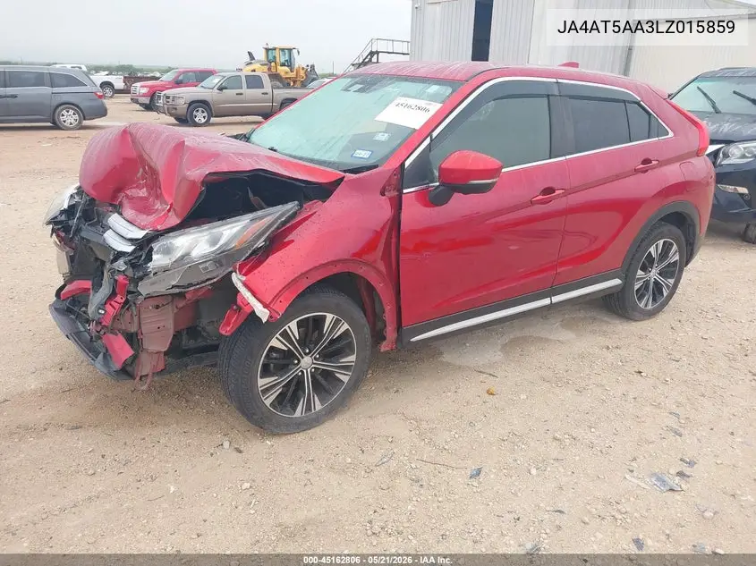 2020 Mitsubishi Eclipse Cross Se 1.5T Awc/Sel 1.5T Awc VIN: JA4AT5AA3LZ015859 Lot: 45162806