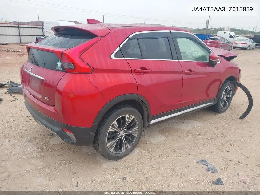 2020 Mitsubishi Eclipse Cross Se 1.5T Awc/Sel 1.5T Awc VIN: JA4AT5AA3LZ015859 Lot: 45162806