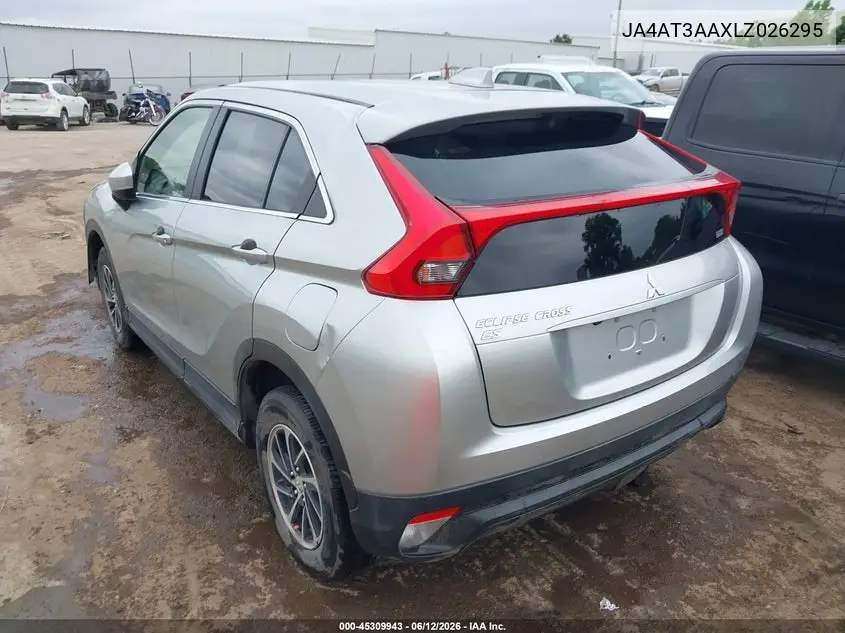2020 Mitsubishi Eclipse Cross Es 1.5T Awc VIN: JA4AT3AAXLZ026295 Lot: 45309943