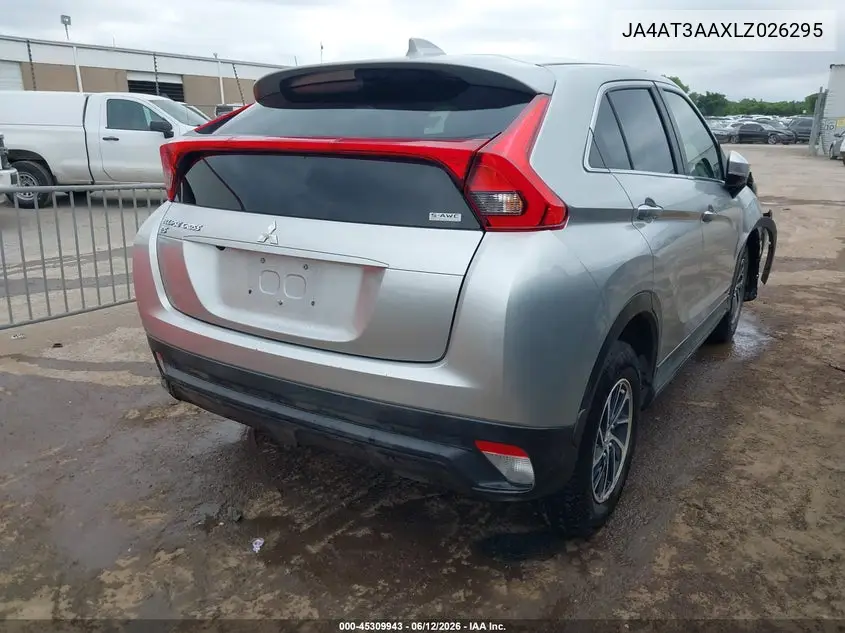 2020 Mitsubishi Eclipse Cross Es 1.5T Awc VIN: JA4AT3AAXLZ026295 Lot: 45309943