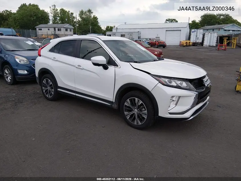 2020 Mitsubishi Eclipse Cross Sel 1.5T Awc VIN: JA4AT5AA9LZ000346 Lot: 45352112