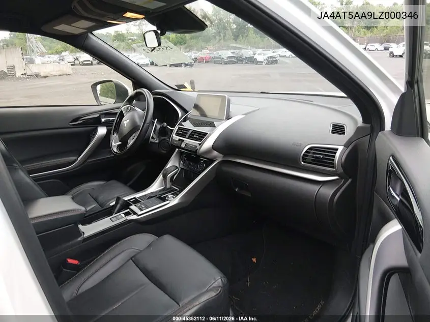 2020 Mitsubishi Eclipse Cross Sel 1.5T Awc VIN: JA4AT5AA9LZ000346 Lot: 45352112